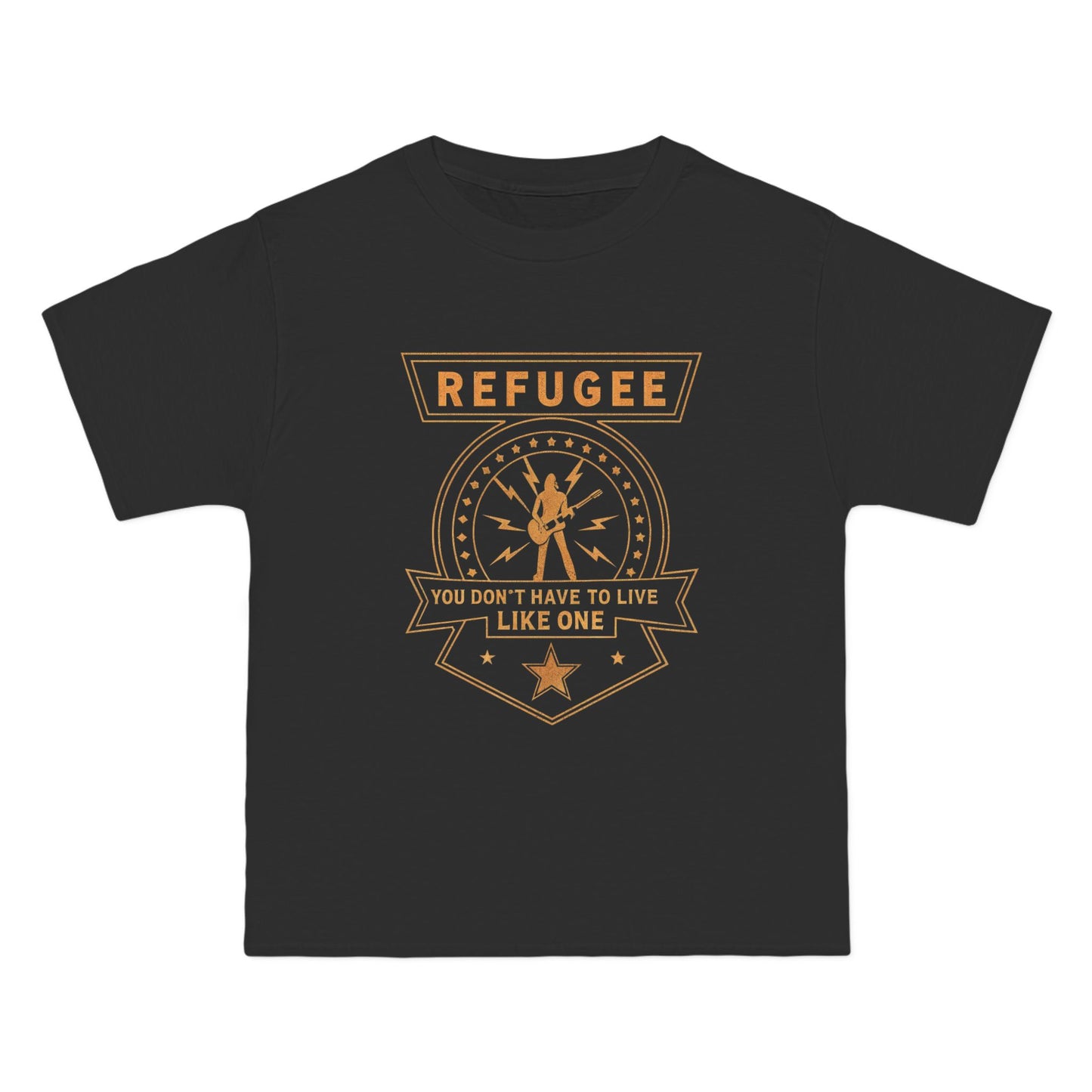 Damn the Torpedoes T-Shirt – Refugee Empowerment Tee with Bold Statement Design