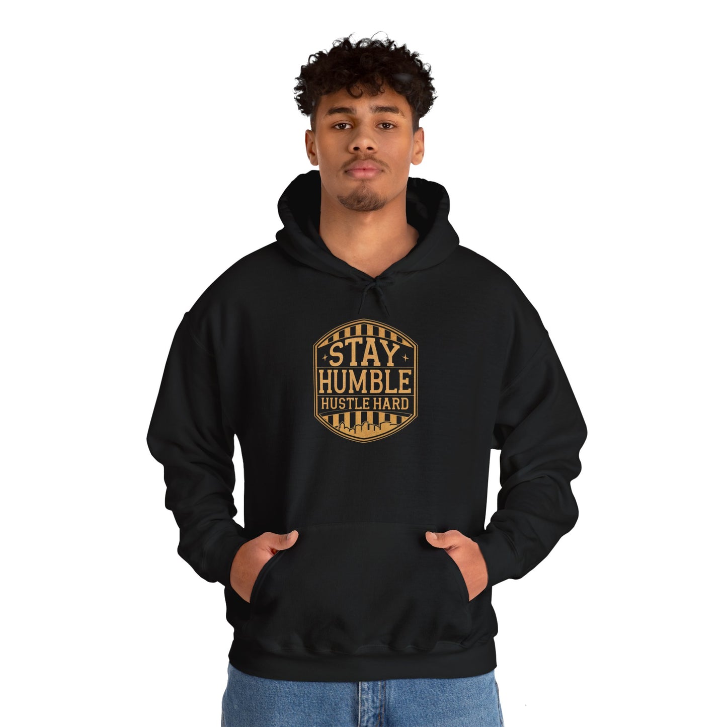 Stay Humble Hustle Hard Hoodie – Cool Hoodies Unisex Heavy Blend Sweatshirt