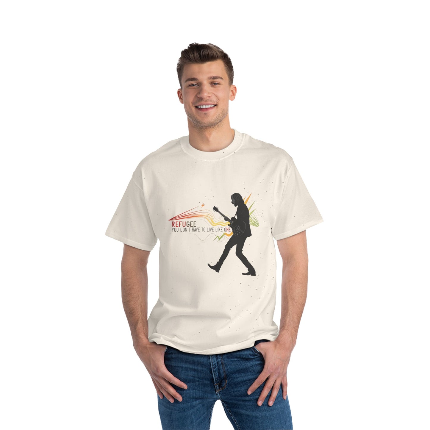 Damn the Torpedoes T-Shirt – Guitar Refugee Graphic Tee for Music and Freedom Lovers