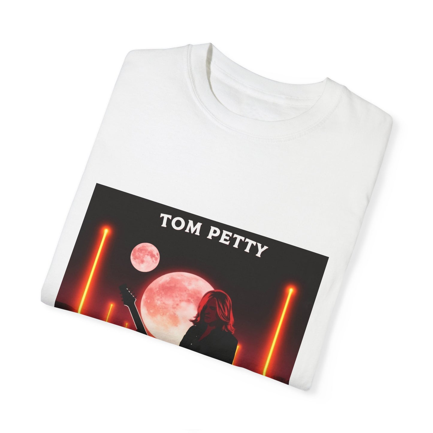 Tom Petty Tshirt Retro Tom Petty Graphic T-Shirt - Unisex Garment-Dyed Tee