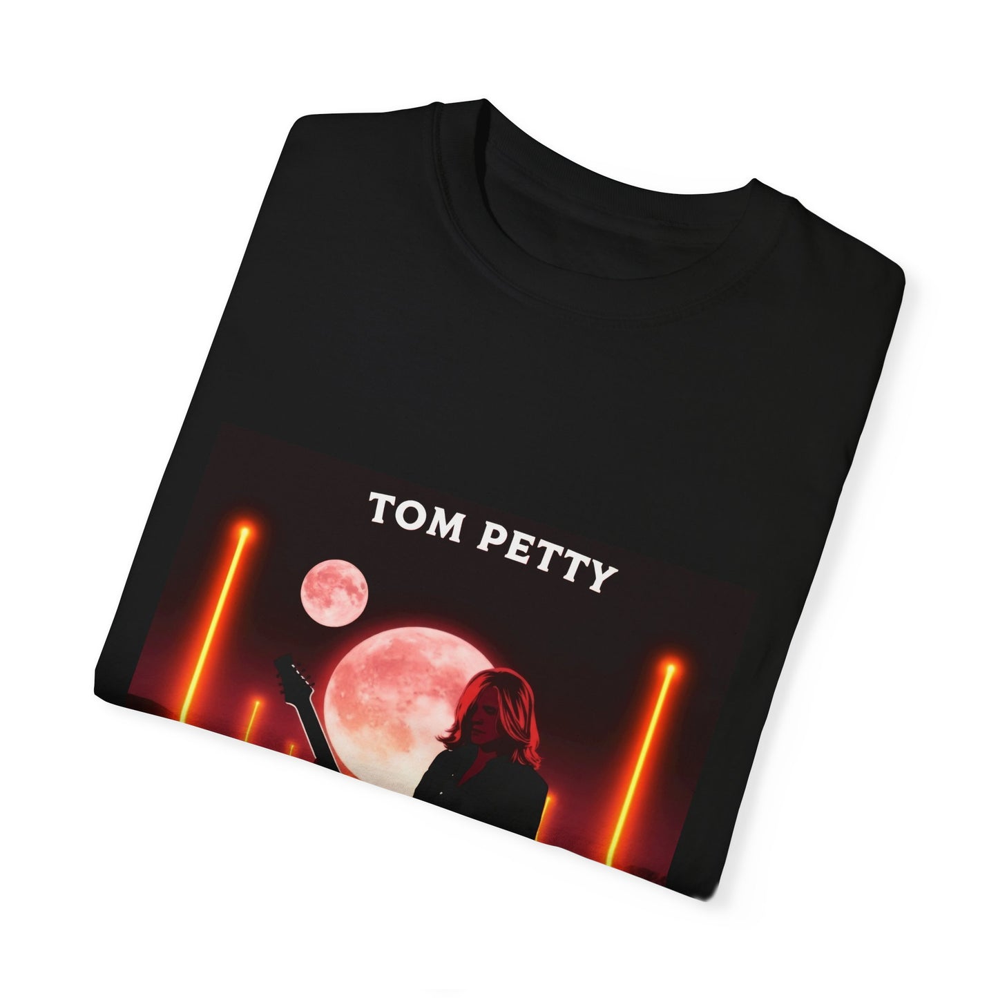 Tom Petty Tshirt Retro Tom Petty Graphic T-Shirt - Unisex Garment-Dyed Tee