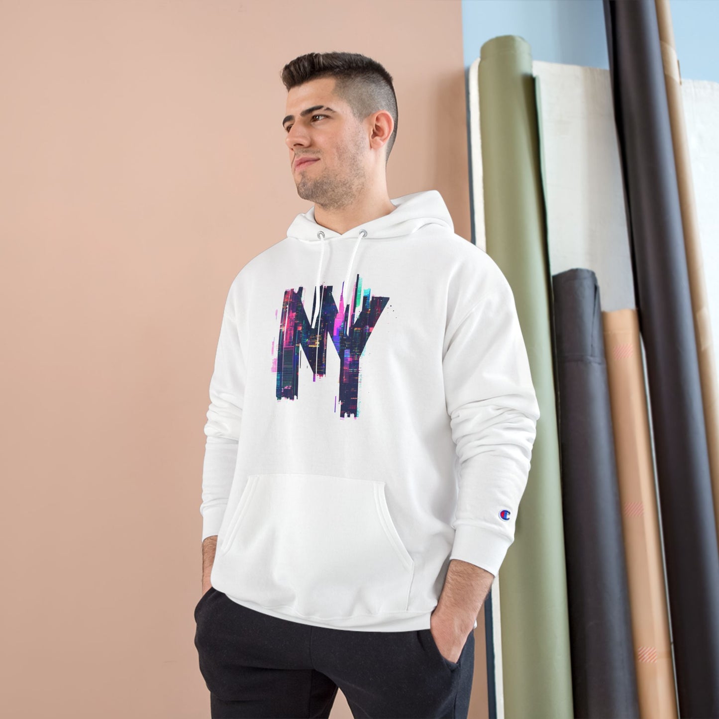 Urban NY Graphic Champion Hoodie – Inspired by the I Love NY TShirt for Everyday Wear