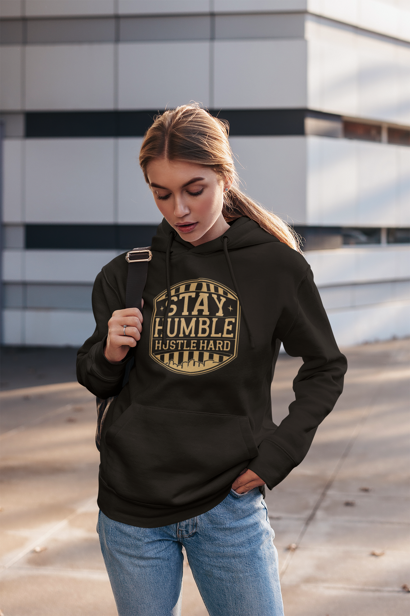 Stay Humble Hustle Hard Hoodie – Cool Hoodies Unisex Heavy Blend Sweatshirt