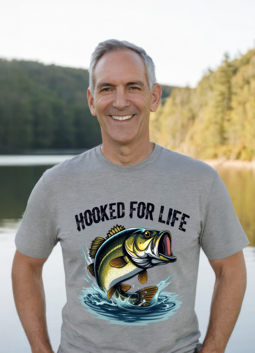 Good Times & Tight Lines Fishing Tee – Unisex Jersey Short Sleeve T-Shirt