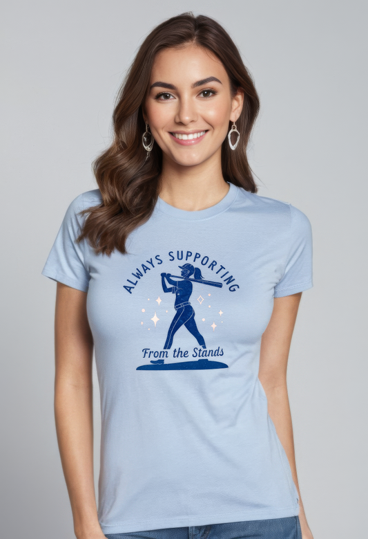 Always Supporting Women's Favorite Tee - Perfect for Game Days