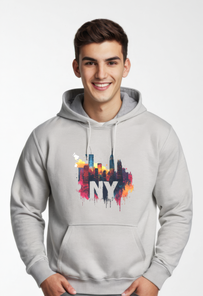 Men's NUBLEND® Hoodie – Inspired by the I Love NY TShirt for Casual Comfort