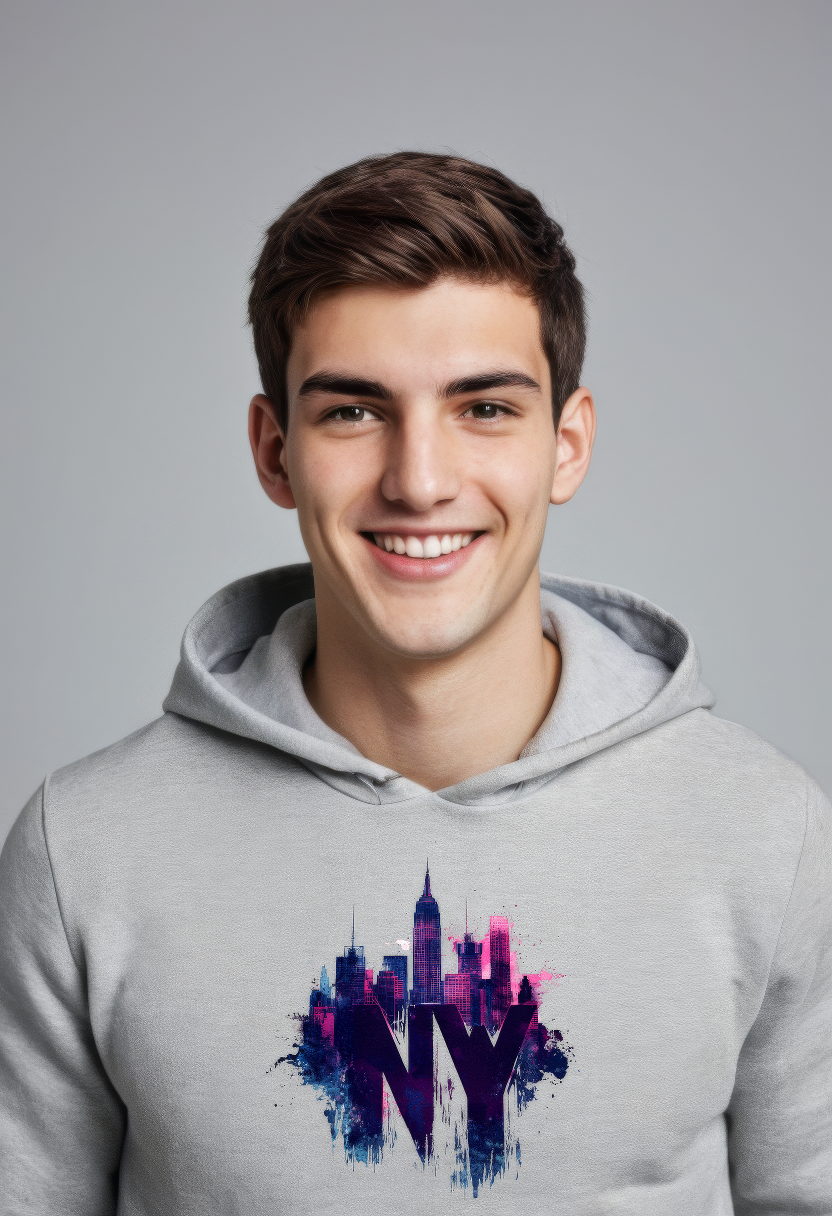 I Love NY TShirt-Inspired NUBLEND® Hoodie – Soft, Stylish & Durable