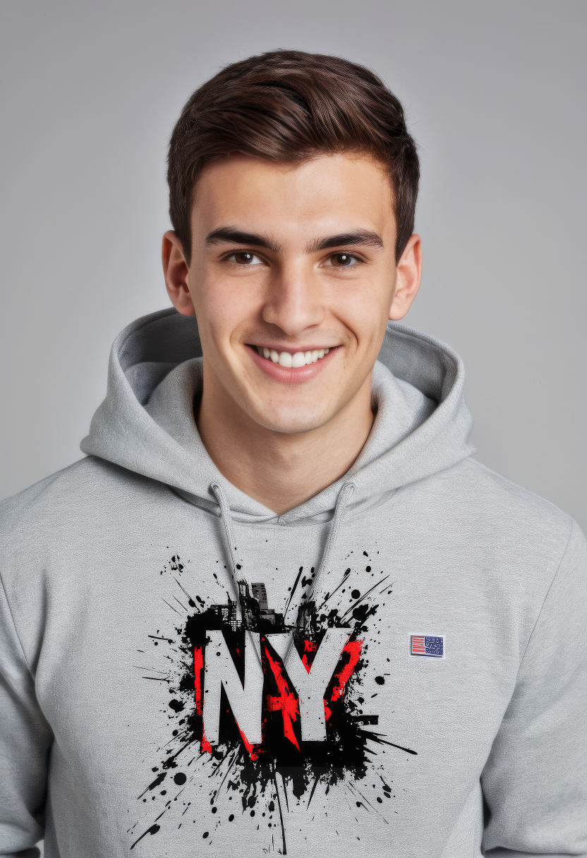 Men's NUBLEND® Hoodie – Inspired by the I Love NY TShirt for Everyday Wear