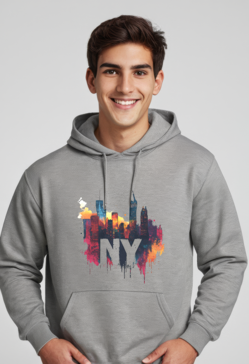 Men's NUBLEND® Hoodie – Inspired by the I Love NY TShirt for Casual Comfort