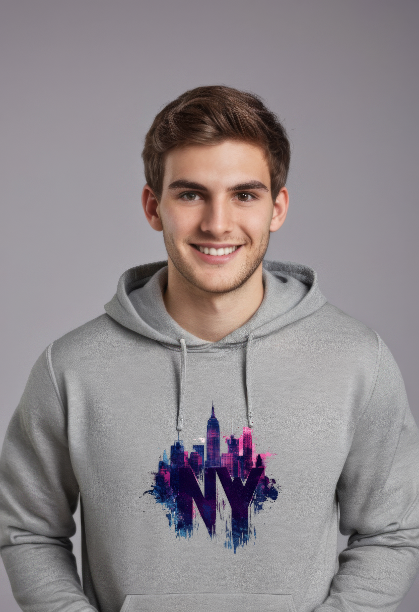 I Love NY TShirt-Inspired NUBLEND® Hoodie – Soft, Stylish & Durable