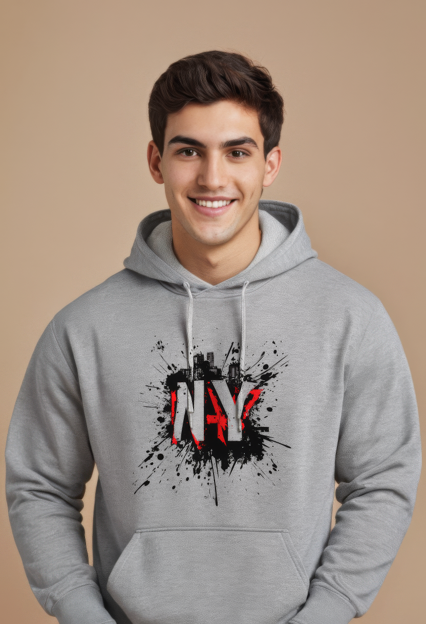 Men's NUBLEND® Hoodie – Inspired by the I Love NY TShirt for Everyday Wear