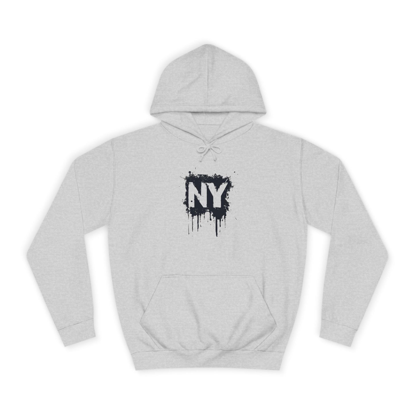 I Love NY TShirt-Inspired Unisex College Hoodie – Cozy & Stylish for Everyday Wear