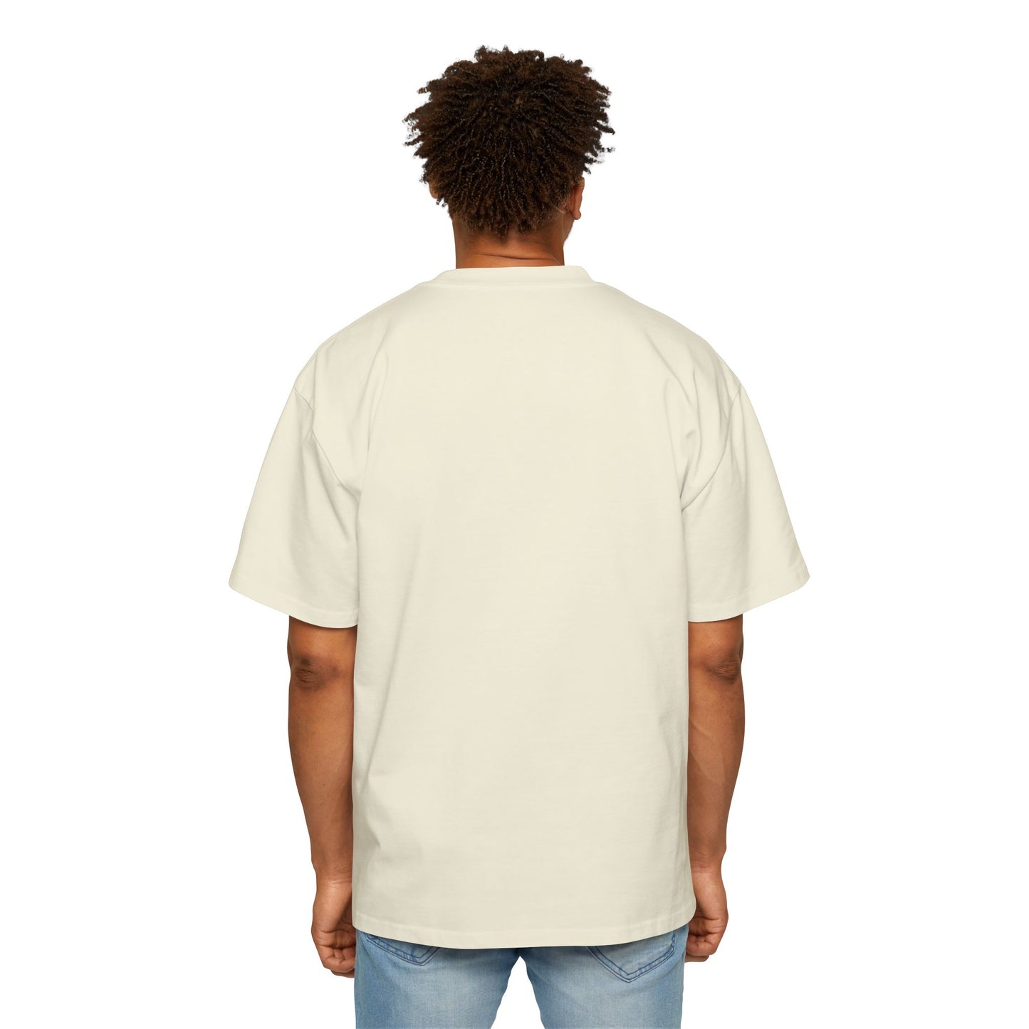 Men's Oversized Tee - 'Progress Over Perfection'