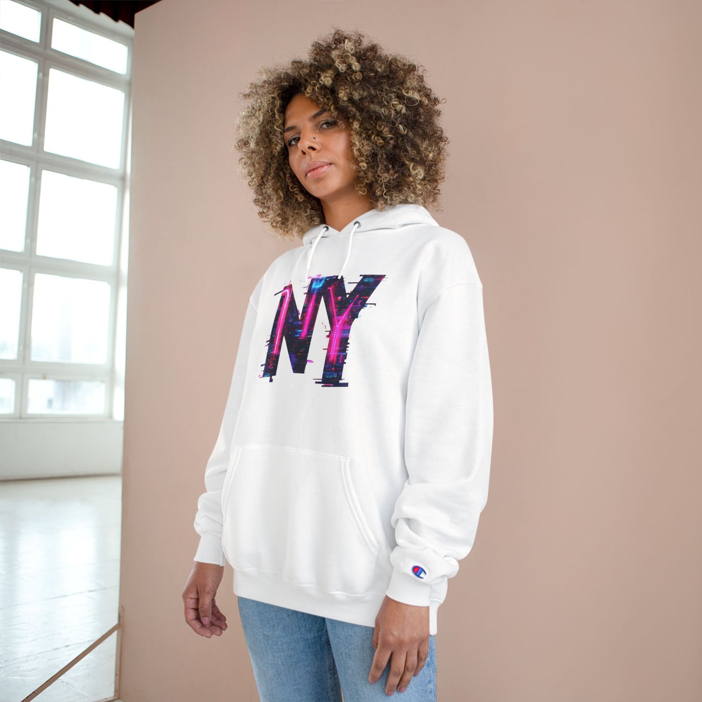 I Love NY TShirt-Inspired Champion Hoodie – Trendy, Warm & Street-Ready