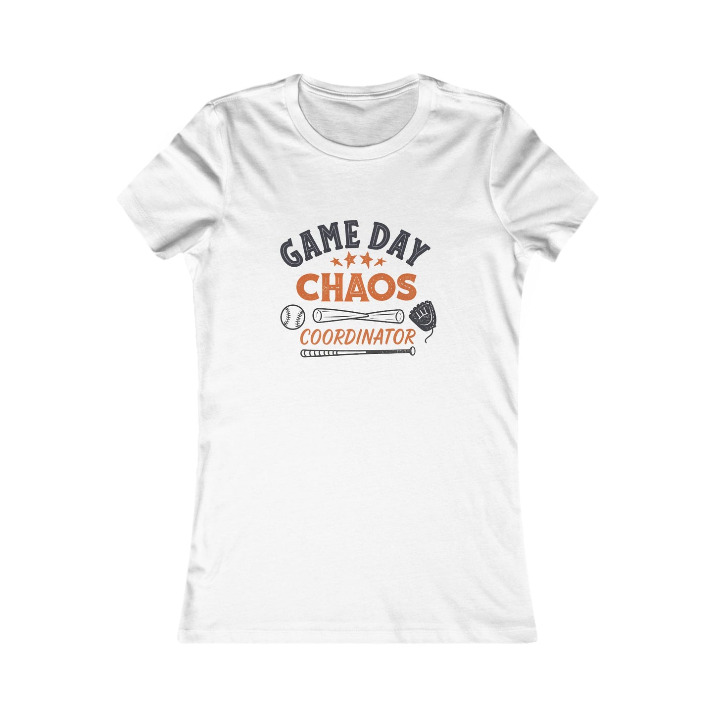 Game Day Chaos Coordinator Women's Tee - Fun Sports Shirt for Game Nights