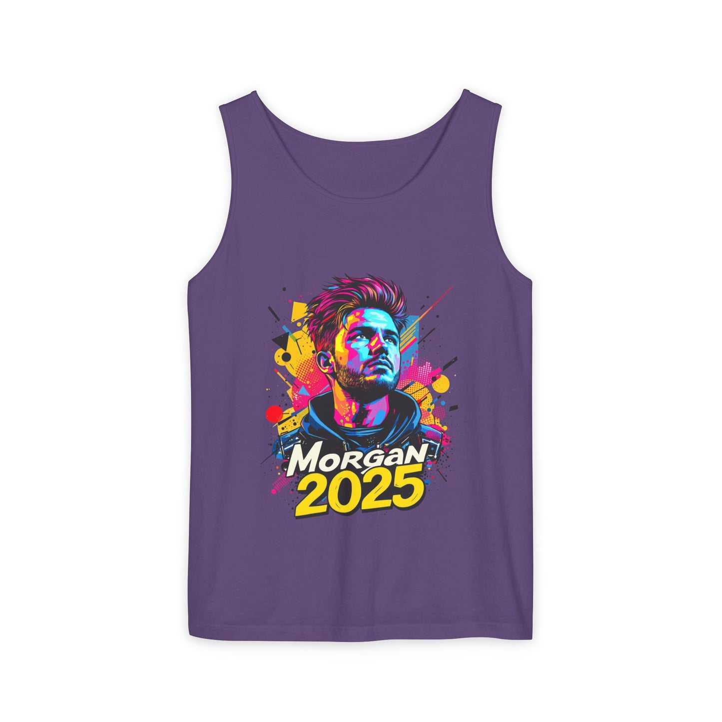 Morgan Wallen 2025 Unisex Garment-Dyed Tank Top - Perfect Graphic Tee for Summer Events