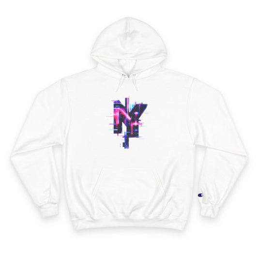 I Love NY TShirt-Inspired Urban Champion Hoodie – Cozy & Stylish Streetwear