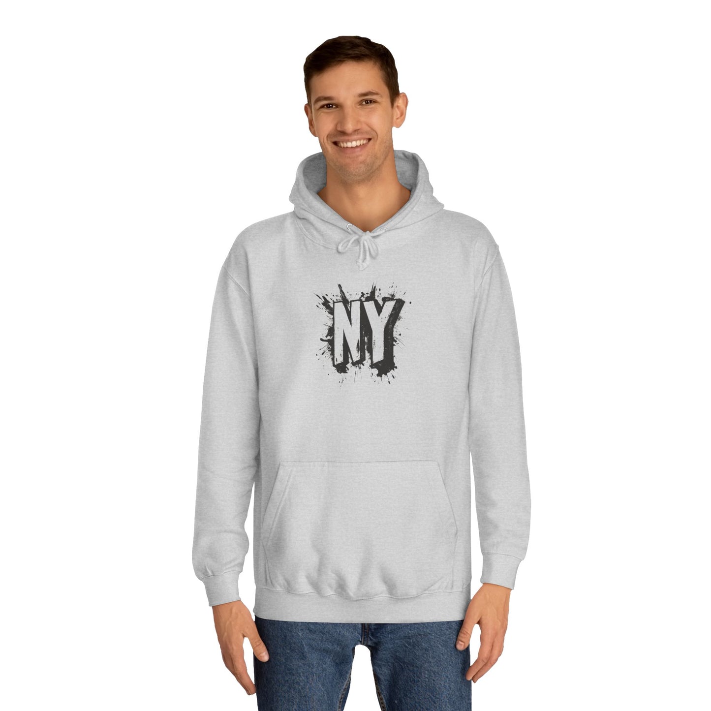 Unisex College Hoodie – Inspired by the I Love NY TShirt | Cozy & Trendy