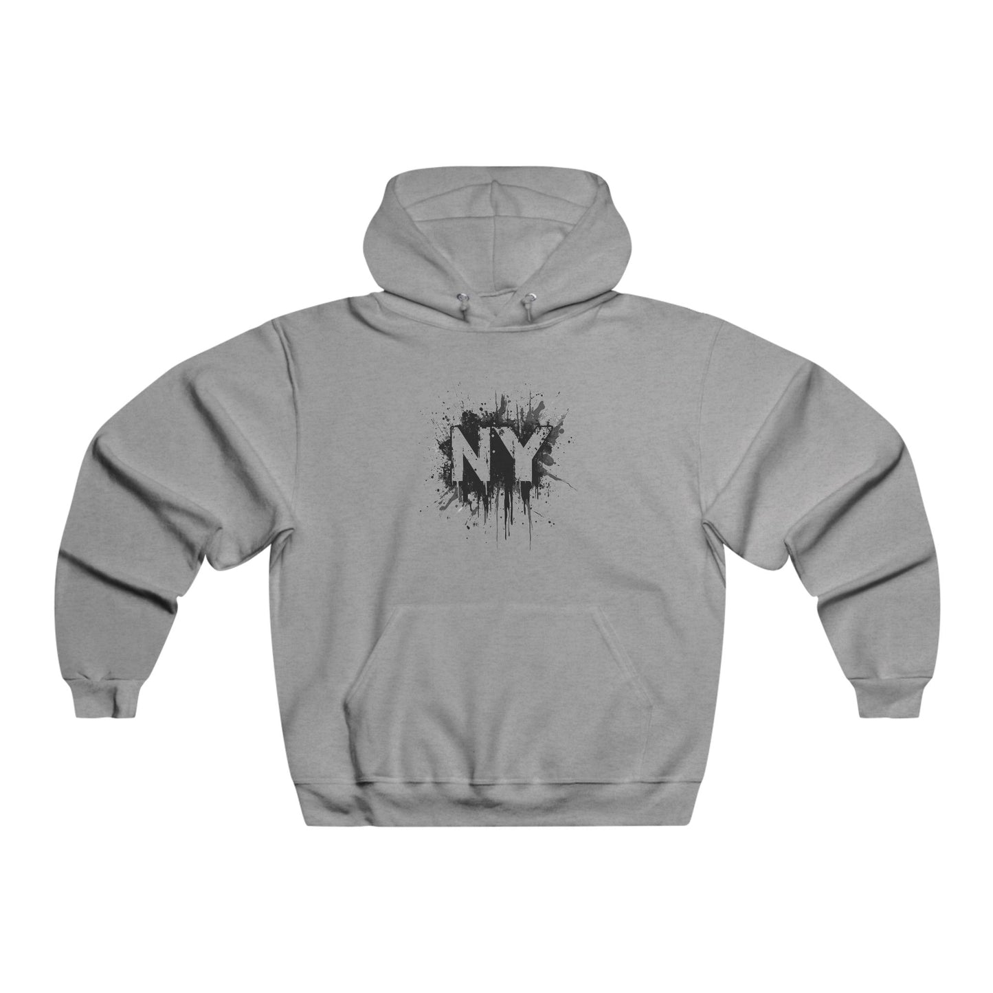 I Love NY TShirt-Inspired Men's NUBLEND® Hoodie – Ultimate Urban Comfort